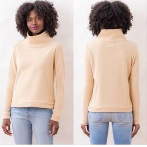 Dudley Stevens Park Slope Turtleneck Camel Size Large NWOT